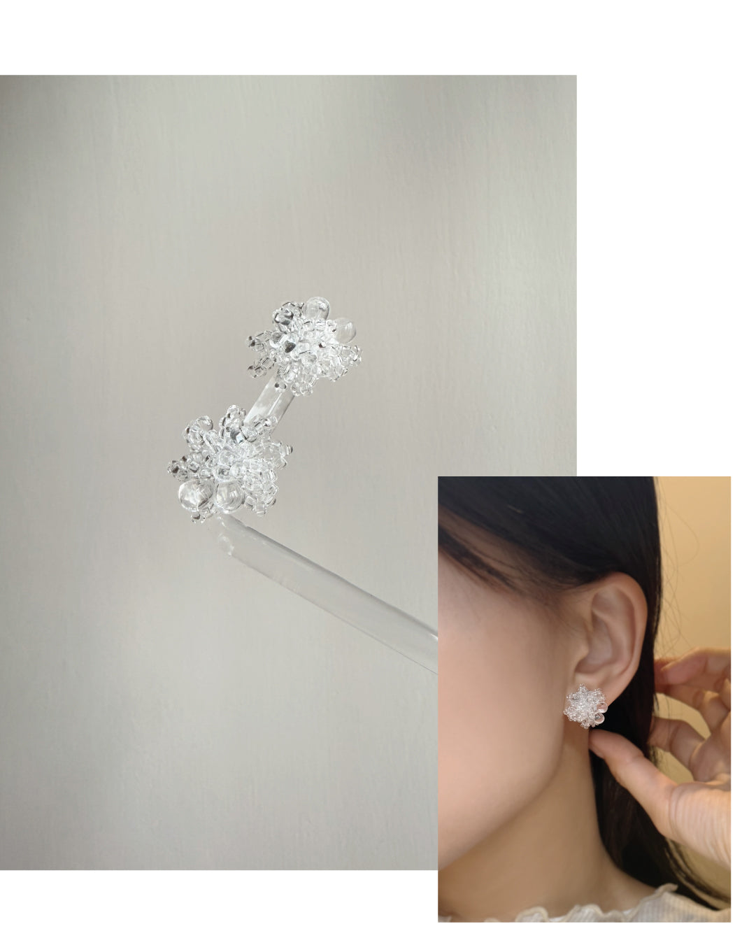 耳環|Flower of Salt